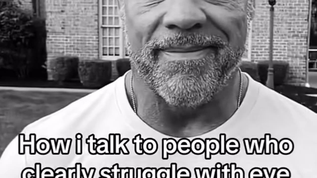 must make eye contact