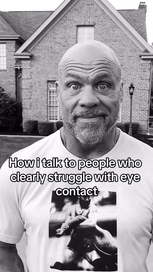 must make eye contact