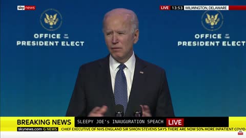 Joe Bidens Inauguration Speech