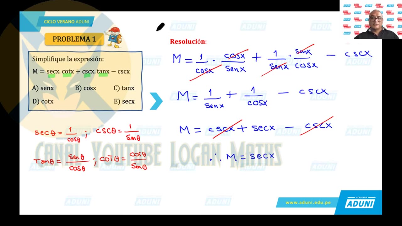 VERANO ADUNI 2022 | Semana 03 | Trigonometría