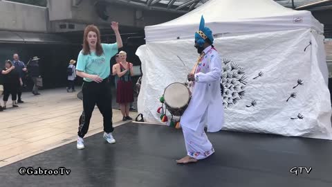Freestyle Dancing to the Dhool beat