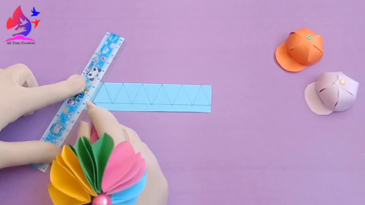 Paper Cap / How to make Cap with Paper / Paper Craft