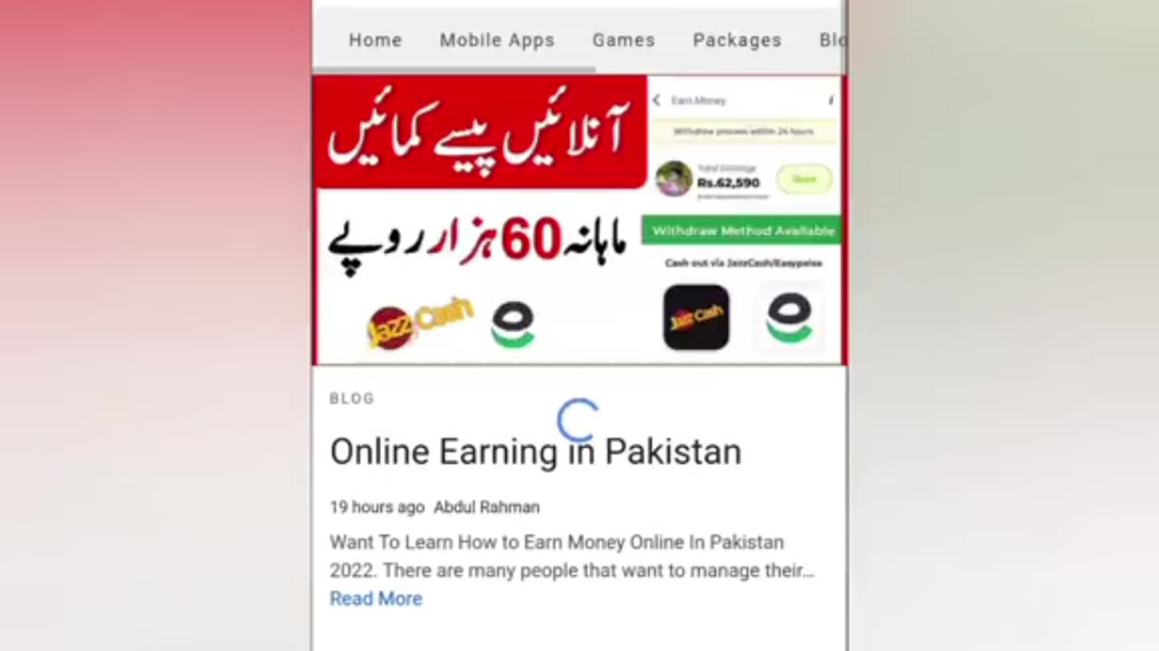 Easy way to earnings in Pakistan ✅