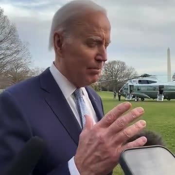 Biden Has No Idea What To Say When Asked If He Will Visit East Palestine