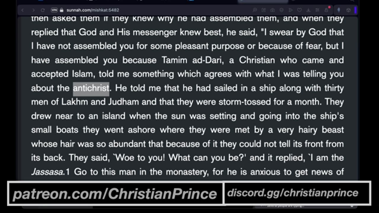 Christian prince And apologies in front of everybody for being a liar