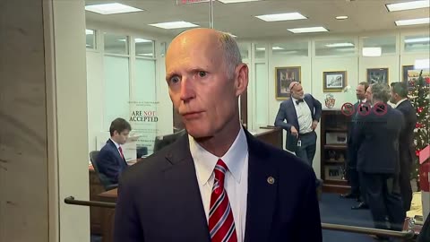 Republican Sen. Rick Scott reacts to Pete Hegseth firestorm