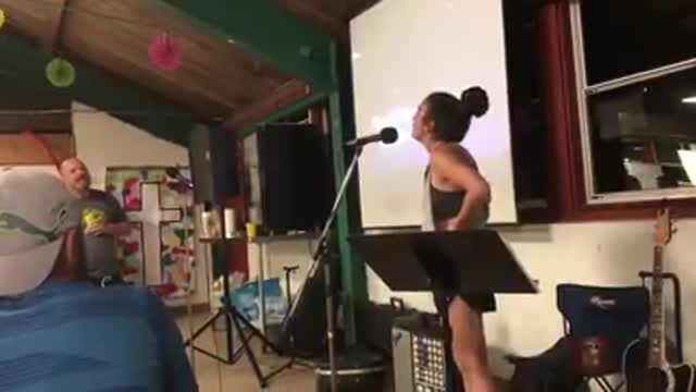 my niece singing shallow
