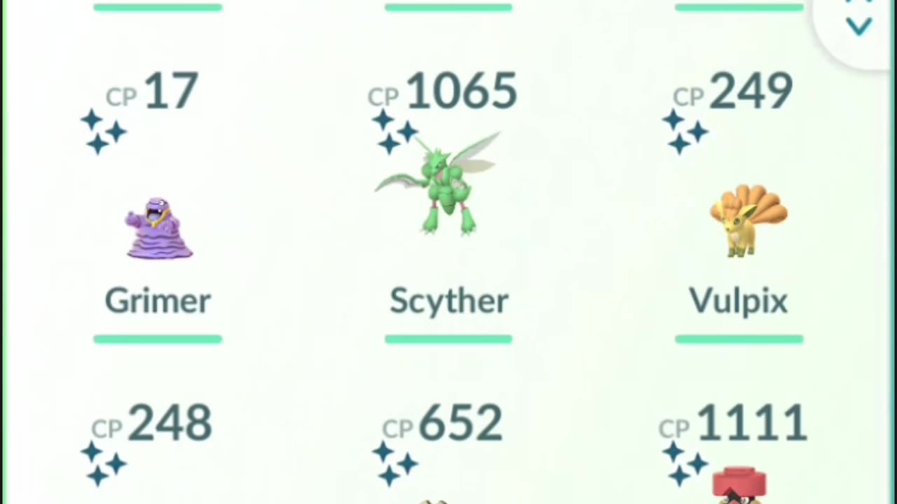 Pokemon Go shiny