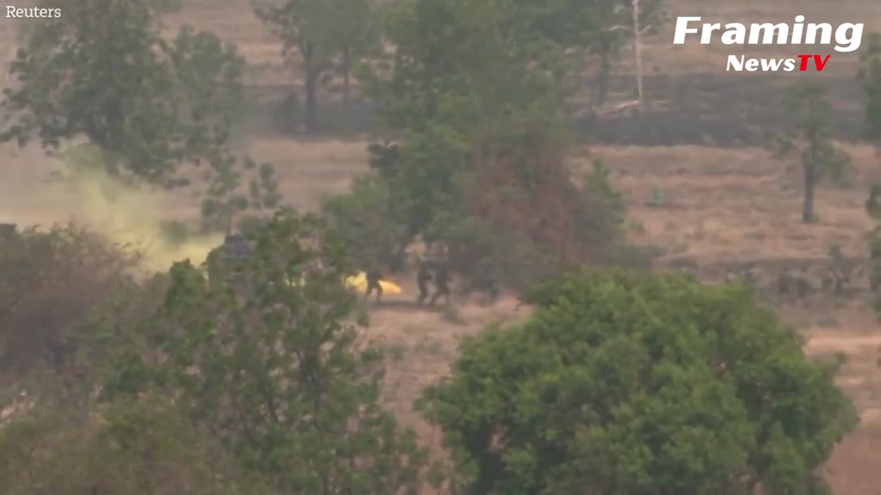 Tentara AS Meledakkan Sasaran dalam Latihan Militer Gabungan yang Sengit dengan Pasukan Thailand