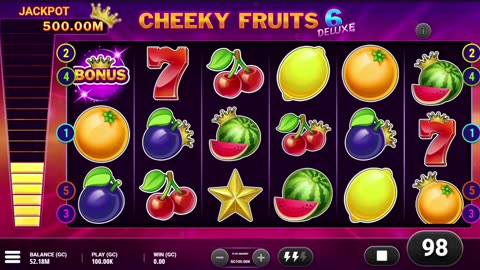 Cheeky Fruits Deluxe 6 GC