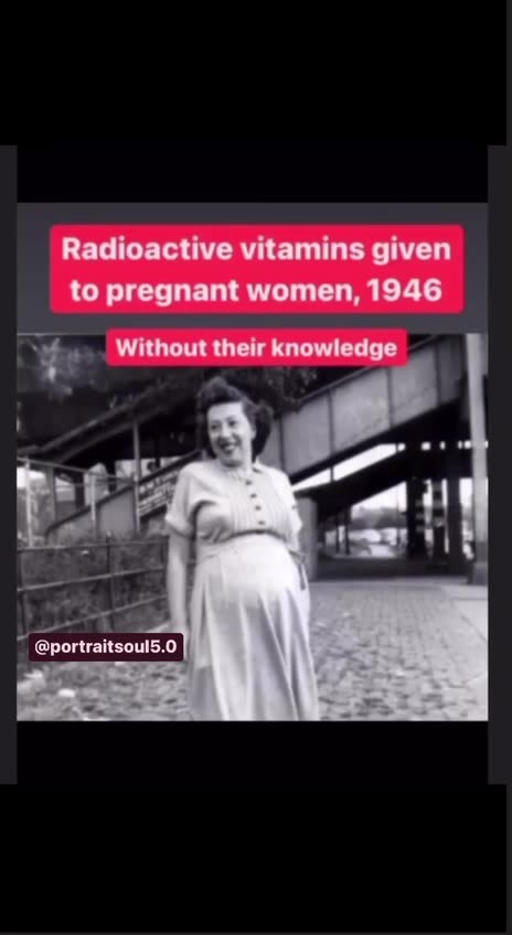 Medical Radioactive experiments on women soldiers