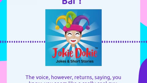 Jokie Dokie™ - "A Guy Walks Into A Bar"