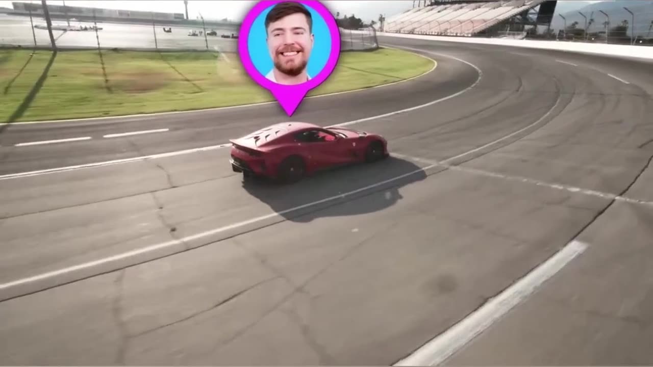 EXPENSIVE CARS IN PRIVATE TRACK