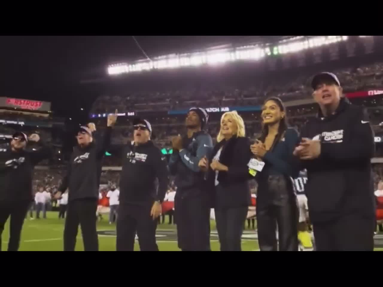 Jill Biden booed at Eagles NFL game in Phila game Crowd chanted F Joe Biden and Let’s go Brandon ?