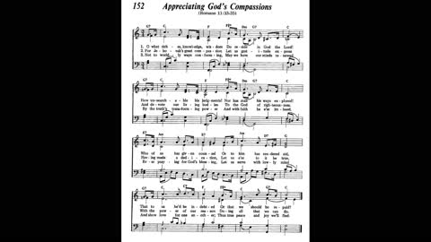 Appreciating God's Compassions (Song 152 from Sing Praises to Jehovah)