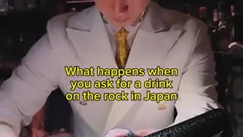 This Japanese bartender is too powerful.