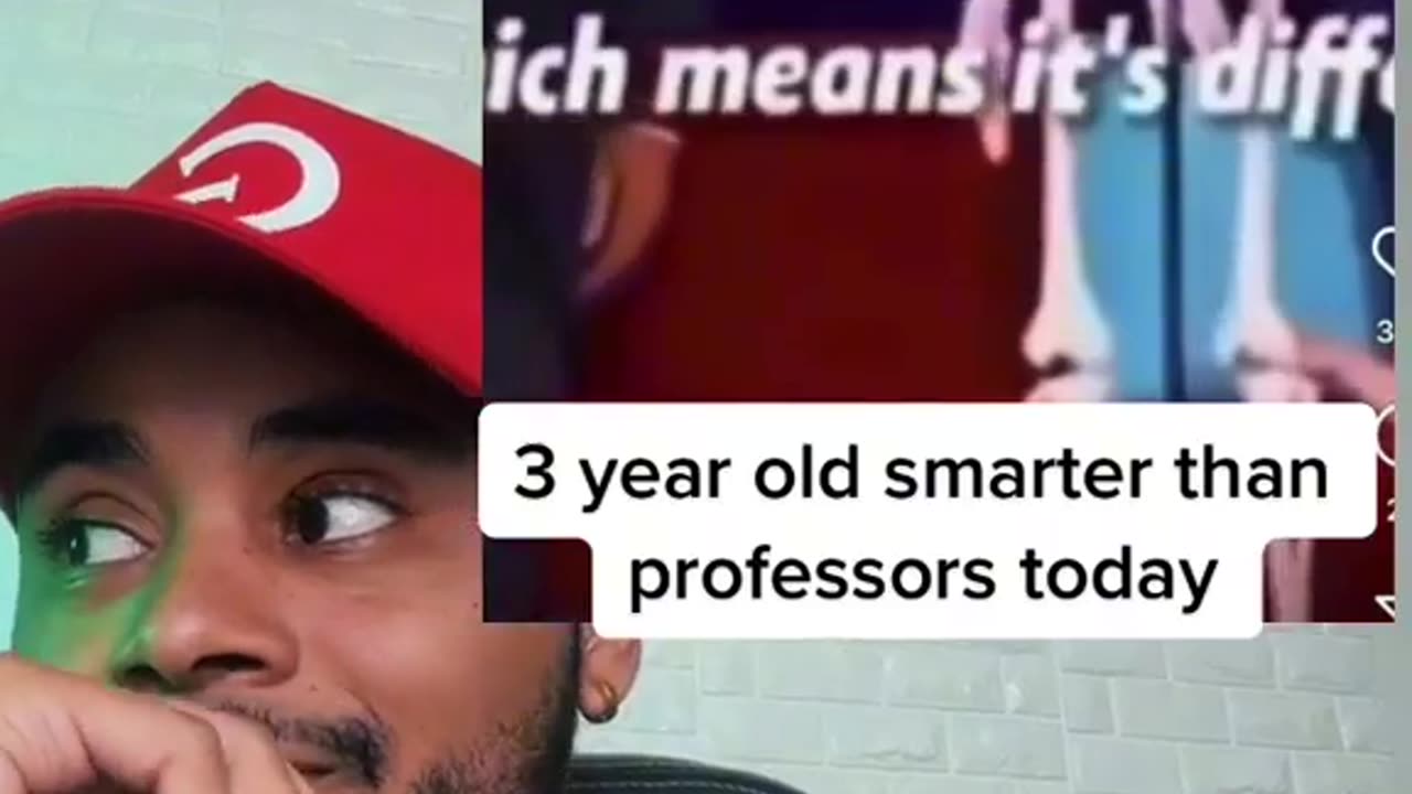 3 year old, smarter than college professors