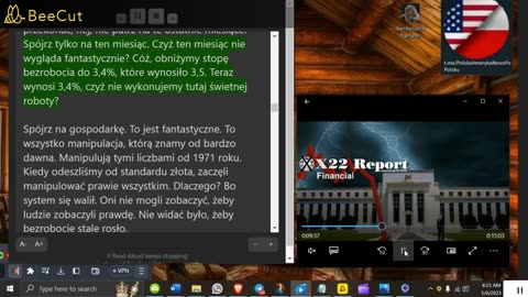 X22 RAPORT🔴3062a Patrioci naciskają na Fed, Utrata kontroli, ujawnienie manipulacji