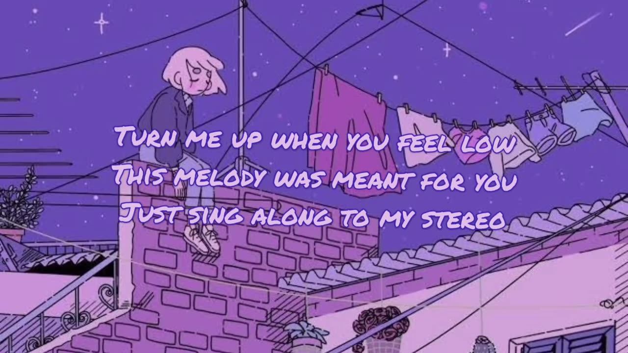 stereo hearts || lyrics || slowed + reverb