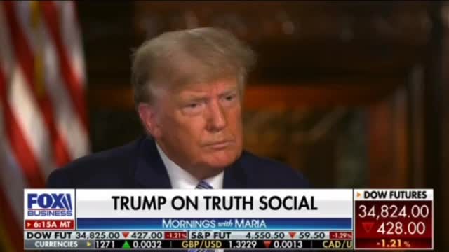 Mornings with Maria - President Trump on Crypto and Trump Truth Social