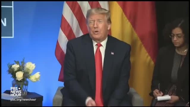 Trump “Talks ”About Biden on Live Interniew