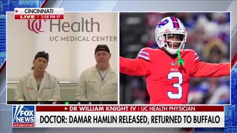 Damar Hamlin's Doctors Give Update & Answer Questions