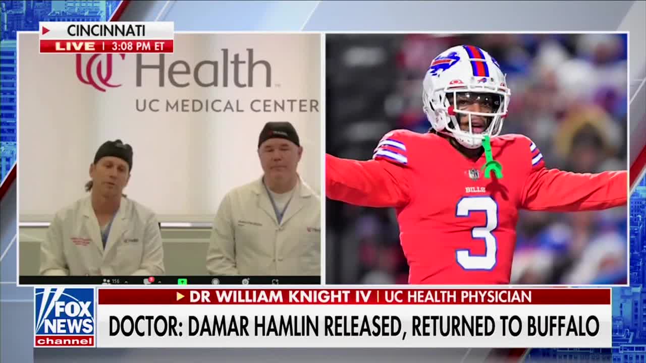 Damar Hamlin's Doctors Give Update & Answer Questions