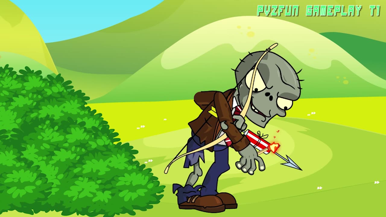 Dave vs Zombie BOSS Robot - PVZ Transformers Plants vs Zombies 2