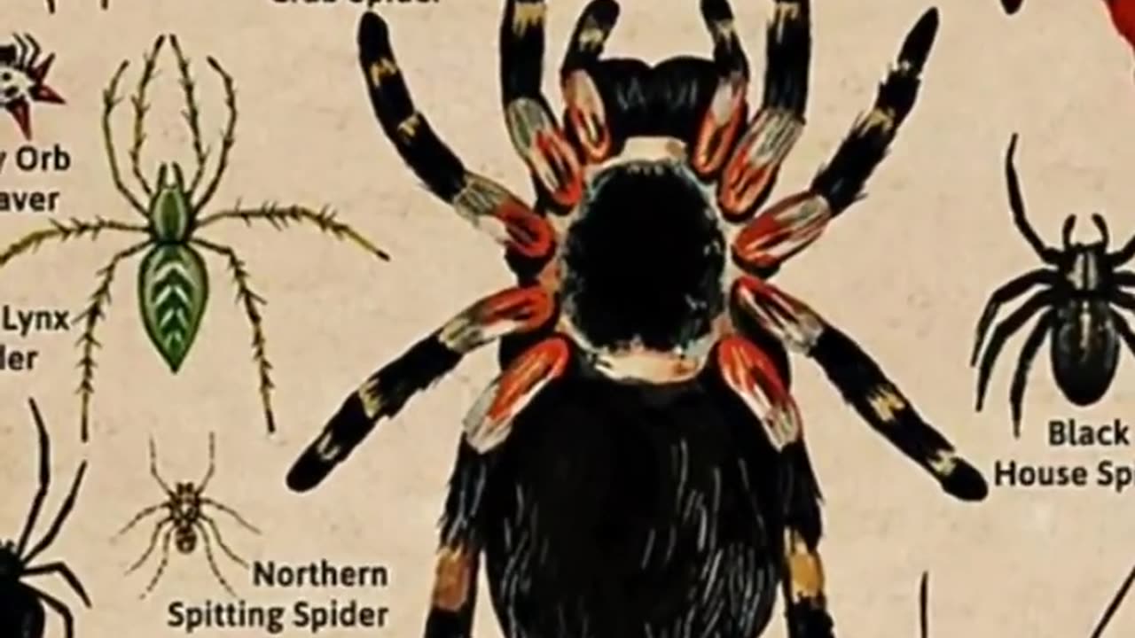 Types Of Spiders - Black Widow