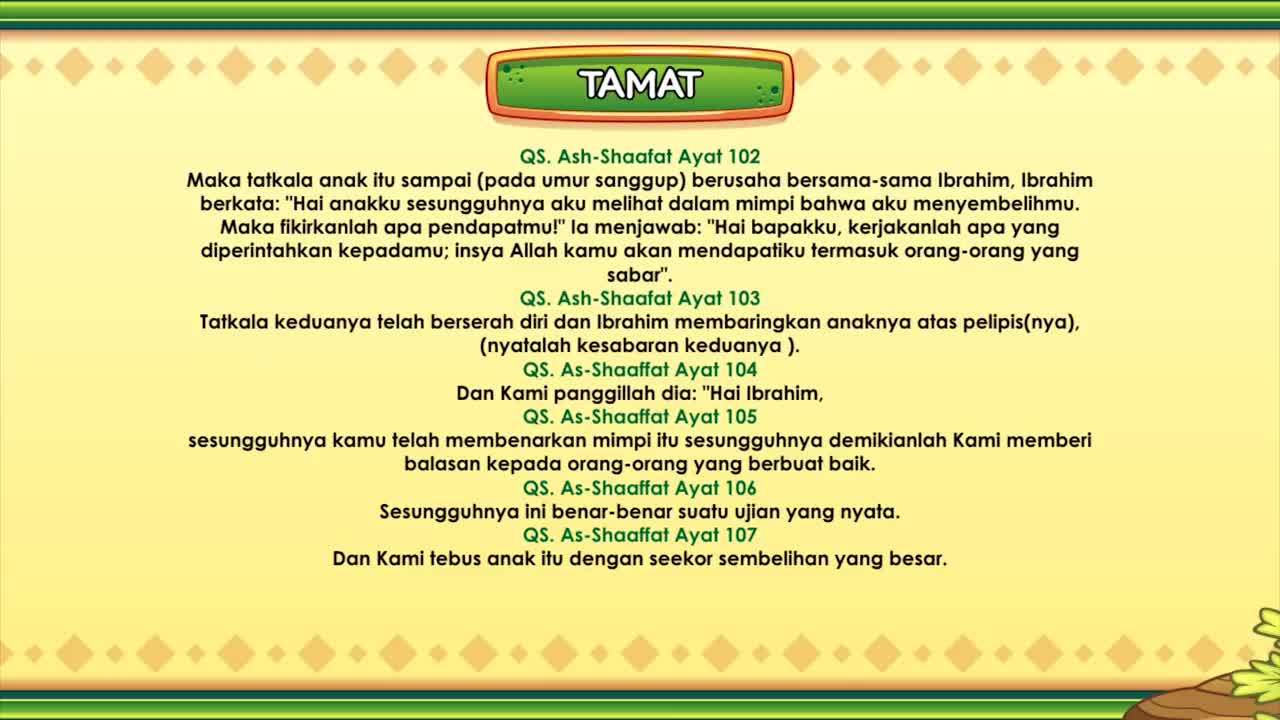 Nabi Ismail AS - Kisah Nabi - Cerita Anak Islam