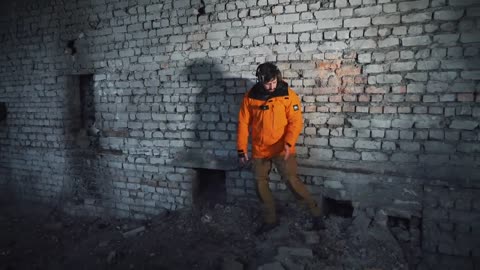 The effects of an RPO-A Shmel thermobaric "flamethrower" on a building