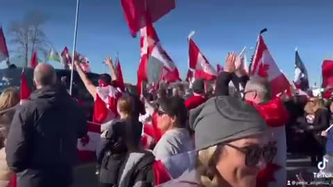 US/Canadian Border near Surrey closed by Protesters