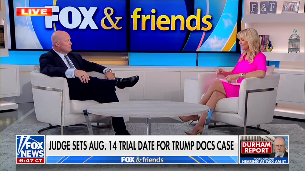 Matt Whitaker on Fox & Friends 06.21.2023