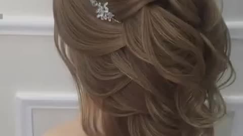 Latest hair style | princess hair style 😊