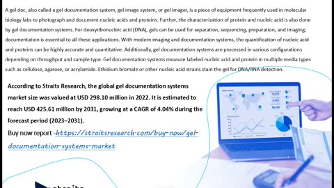 Global Gel Documentation Systems Market Report 2023-2031 | Straits Research