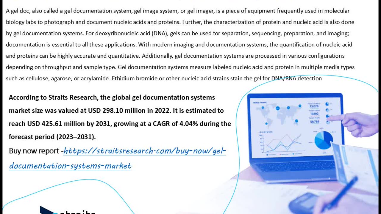 Global Gel Documentation Systems Market Report 2023-2031 | Straits Research