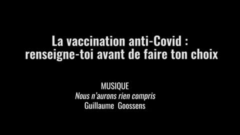 Trois jeunes réagissent à la propagande vaccinale...