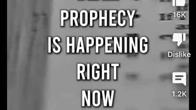 Bible prophecy happening right now