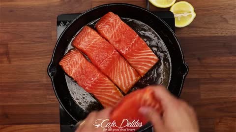 Browned Butter Honey Garlic Salmon