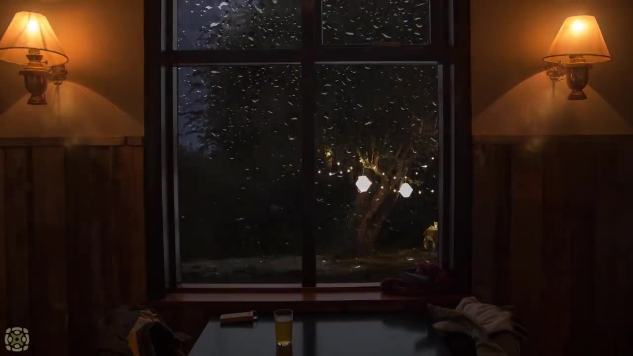 Rainfall Dreams: 3 Hours of Serene Night Rain for Blissful Sleep and Overcoming Insomnia