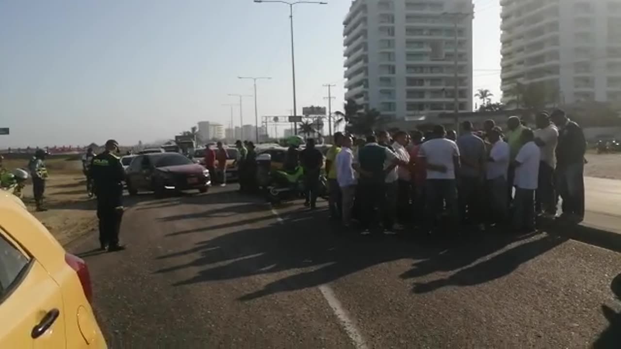 Protesta de taxis