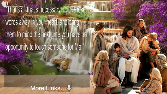 I give you the Formula for a Healing… Go now & Touch them for Me ❤️ Love Letter from Jesus Christ