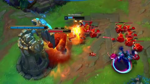 Zed VS Annie | Buy League Smurf Account link in the description | #leagueoflegends #shorts