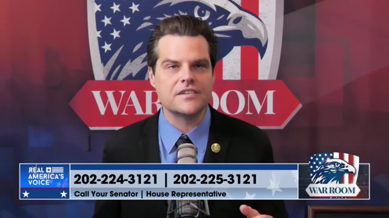 Matt Gaetz Calls For Repatriation Of Money Sent To Ukraine