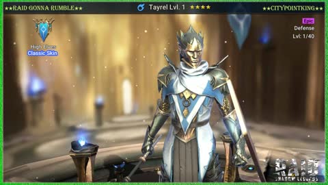 Raid Shadow Legends - Tayrel - Classic Skin