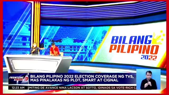 Bilang Pilipino 2022election coverage ng TV5,maspinalakas ng PLDT,그Smart, at Cignal