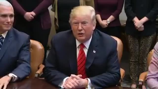 President Trump speaks to astronauts during spacewalk October 18th 2019