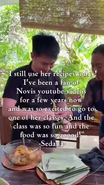 Making memories on your Solo Bali holiday-Private Balinese cooking classes🙏🏽😊