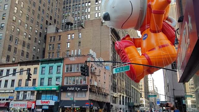 Suprise Guest at Macy Parade NYC