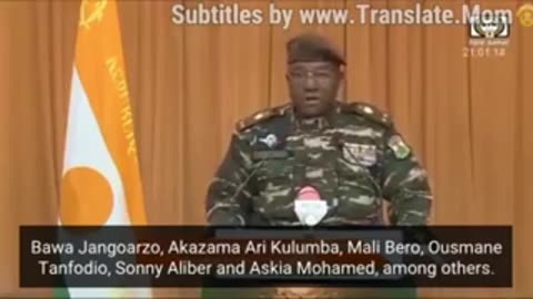 Niger will return to civilian rule within three years, coup leader Abdourahmane Tchiani says